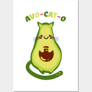 Avo-cat-o Posters and Art